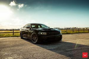 2019 Dodge Charger SRT Hellcat on Vossen Wheels (HF-3)